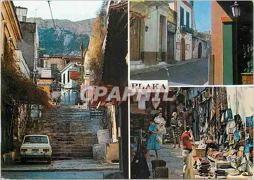 Cartes postales moderne Athenes Plaka