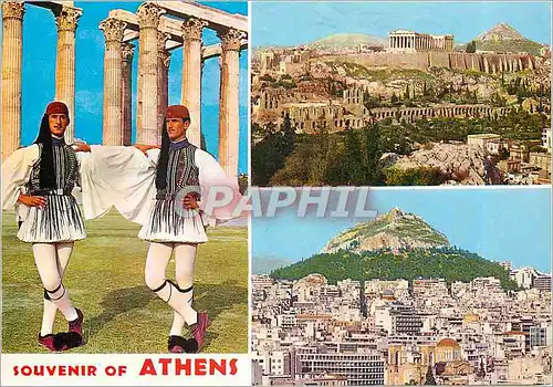 Cartes postales moderne Souvenir of Athens Militaria