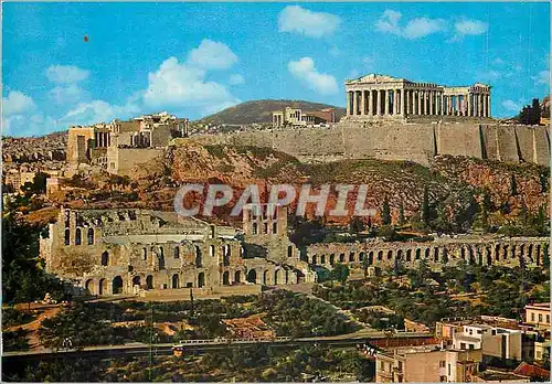 Cartes postales moderne Athenes L'Acropole Vue Generale