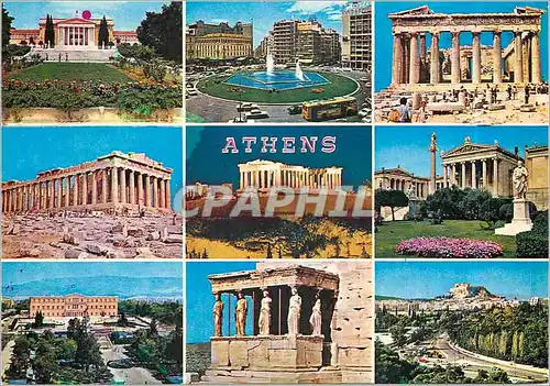 Cartes postales moderne Athenes