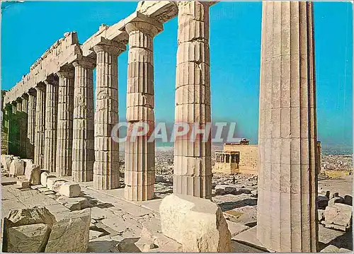Cartes postales moderne Athenes Le Parthenon (detail)