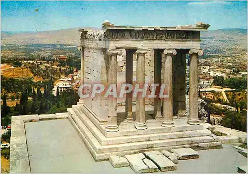 Cartes postales moderne Athenes Temple d'Athena Nike