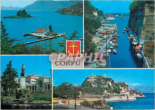 Cartes postales moderne Corfou