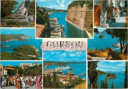 Cartes postales moderne Corfou