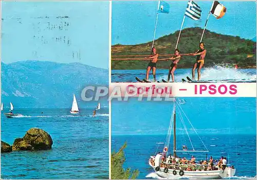 Cartes postales moderne Corfou Ipsos Club Mediterranee Bateau