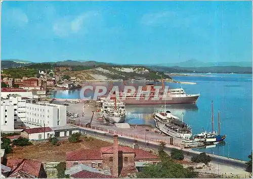 Cartes postales moderne Corfu Il Nuovo Porto Bateaux