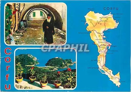 Cartes postales moderne Corfou