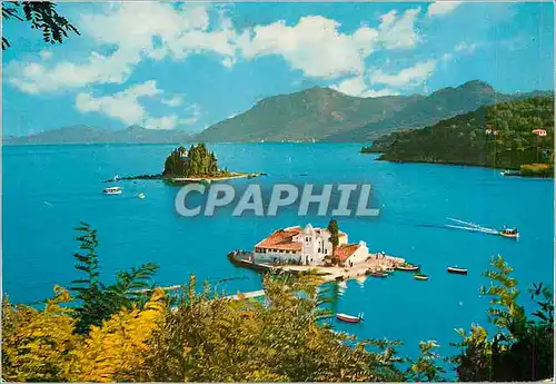 Cartes postales moderne Corfou le Ponticonissi
