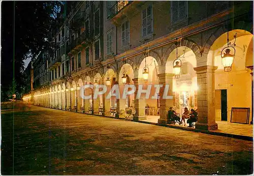 Cartes postales moderne Corfou Les Voutes des Listons Illuminees