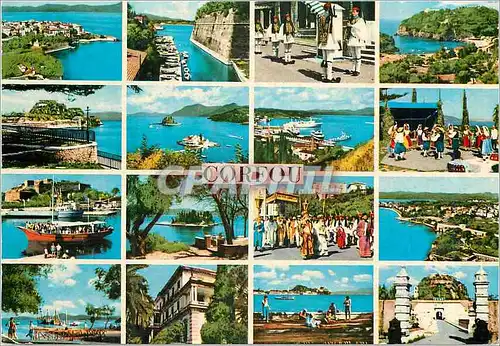 Cartes postales moderne Corfou Folklore