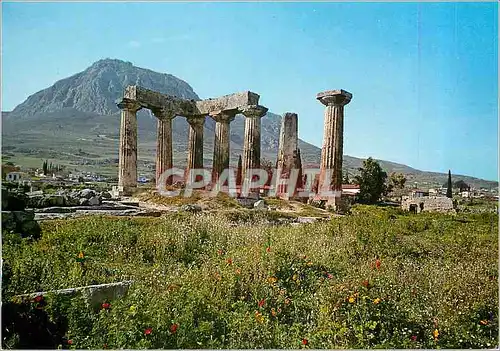 Cartes postales moderne Ancienne Corinthe Le Temple d'Apollon