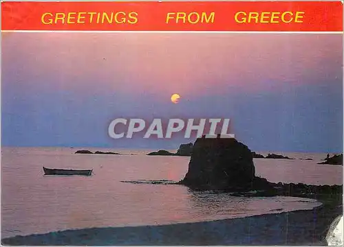 Cartes postales moderne Grece La Pierre Noire