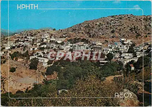 Cartes postales moderne Crete Axos Vue Generale