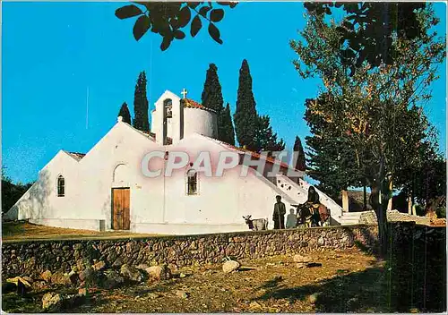Cartes postales moderne Crete Critsa (Panaghia Kera) Ane Donkey