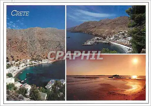 Moderne Karte Crete Grece