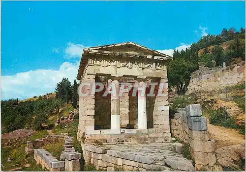 Cartes postales moderne Delphes Le Tresor des Atheniens