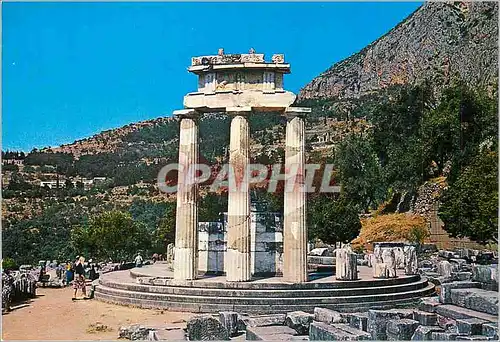 Moderne Karte Delphes Le Tholos