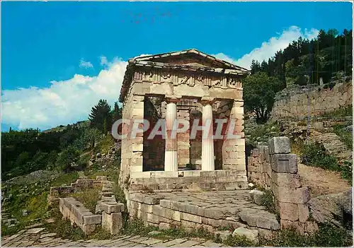 Cartes postales moderne Delphes Le Tresor des Atheniens