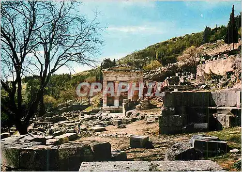 Cartes postales moderne Delphes Le Tresor des Atheniens