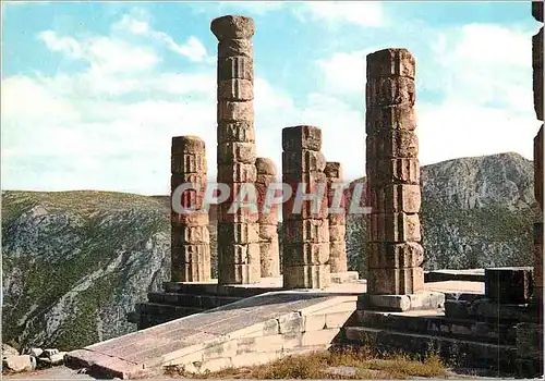 Cartes postales moderne Delphes Le Temple d'Apollon