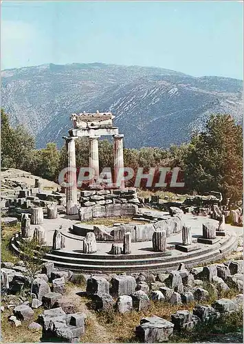 Moderne Karte Delphes La Tholos a Marmaria