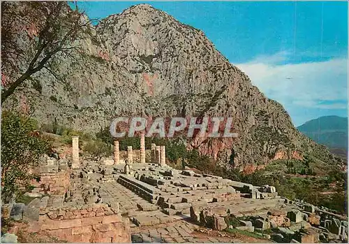 Cartes postales moderne Delphes Le Temple d'Apollon