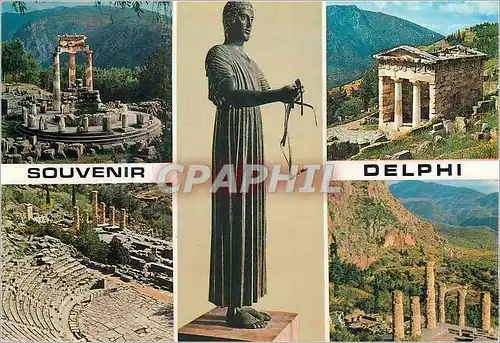 Cartes postales moderne Delphes L'Aurige