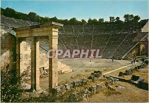 Moderne Karte Epidaure Le Theatre ancien