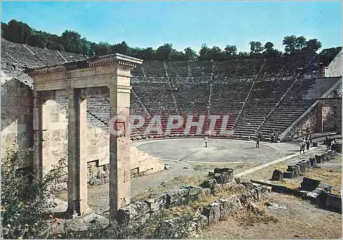 Moderne Karte Epidaure le Theatre Ancien