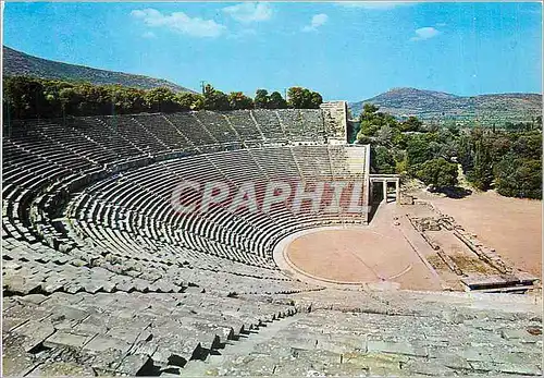 Moderne Karte Epidaure le Theatre Grece