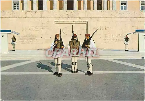 Cartes postales moderne Grece Euzones (Soldats) Militaria