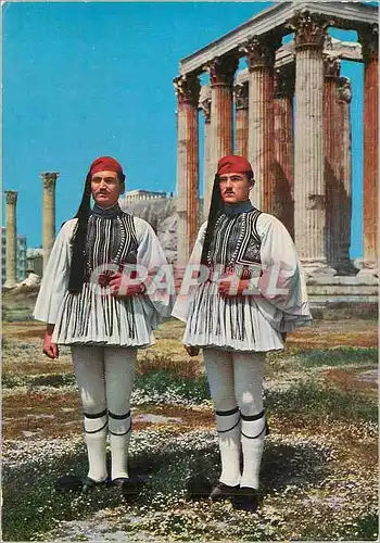 Cartes postales moderne Athenes Garde Royale (Evzones) Militaria