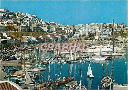 Cartes postales moderne Le Piree la Rade Pittoresque de Coumoundourou Bateaux