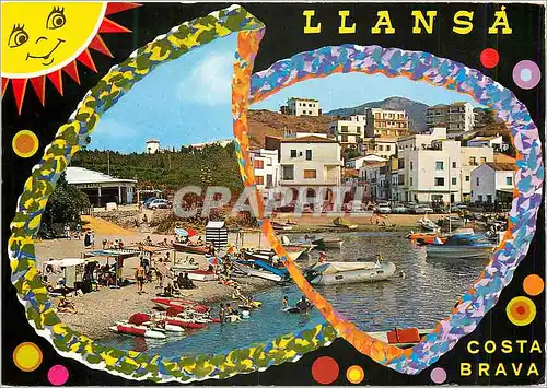 Cartes postales moderne Llansa (Costa Brava) Bateaux