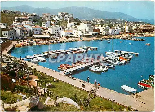 Cartes postales moderne Costa Brava Llansa Detalle del Puerto Bateaux