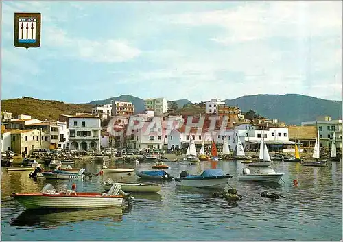 Cartes postales moderne Port de Llansa (Costa Brava) Vue Partielle Bateaux