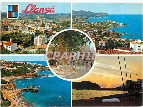 Cartes postales moderne Costa Brava Llansa