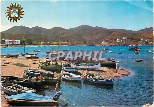 Cartes postales moderne Llansa Costa Brava Embarcadero y Playas Bateaux