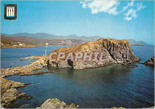 Moderne Karte Port de Llansa (Costa Brava) Vue Partielle