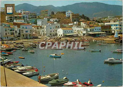 Cartes postales moderne Port de Llansa (Costa Brava) Vue Partielle Bateaux