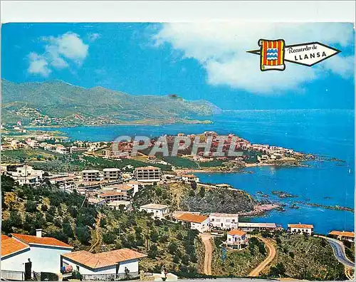 Cartes postales moderne Llansa Costa Brava Vue Generale