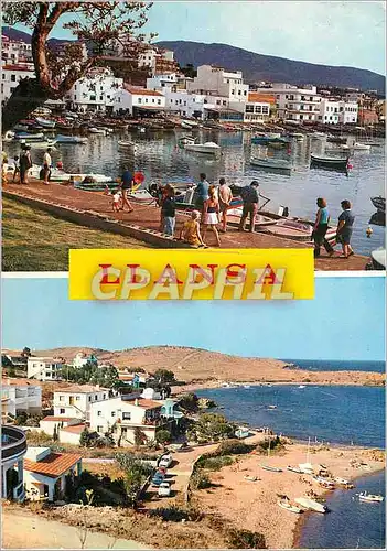 Cartes postales moderne Llansa (Costa Brava Gerona) Detail Port Cap Ras