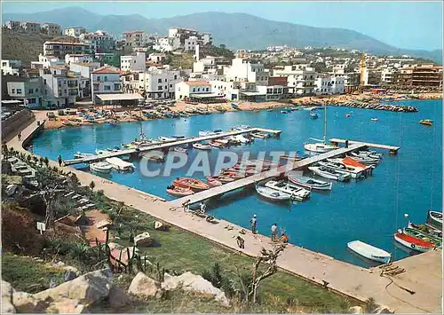 Cartes postales moderne Llansa Costa Brava Detalle del Puerto Bateaux