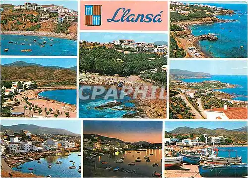 Cartes postales moderne Llansa Costa Brava