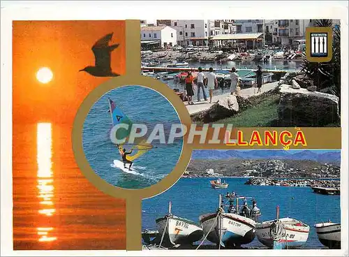 Cartes postales moderne Llansa (Costa Brava) Divers Aspects Bateaux