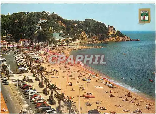 Cartes postales moderne Lloret de Mar (Costa Brava) Vue Partielle de la Plage