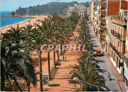 Moderne Karte Lloret de Mar Costa Brava Paseo Mn Jacinto Verdaguer