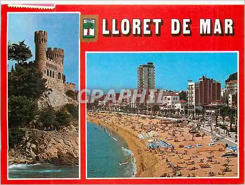 Cartes postales moderne Lloret de Mar (Costa Brava) Divers Aspects