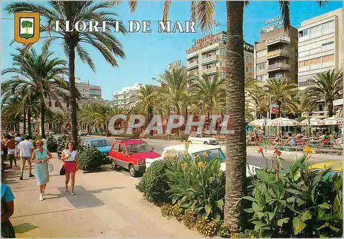 Cartes postales moderne Lloret de Mar (Costa Brava) Promenade