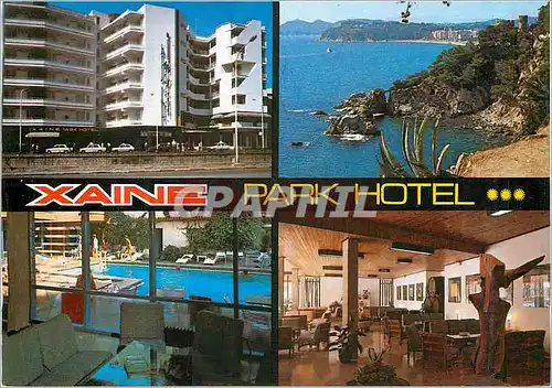 Moderne Karte Lloret de Mar (Costa Brava) Xaine Park Hotel